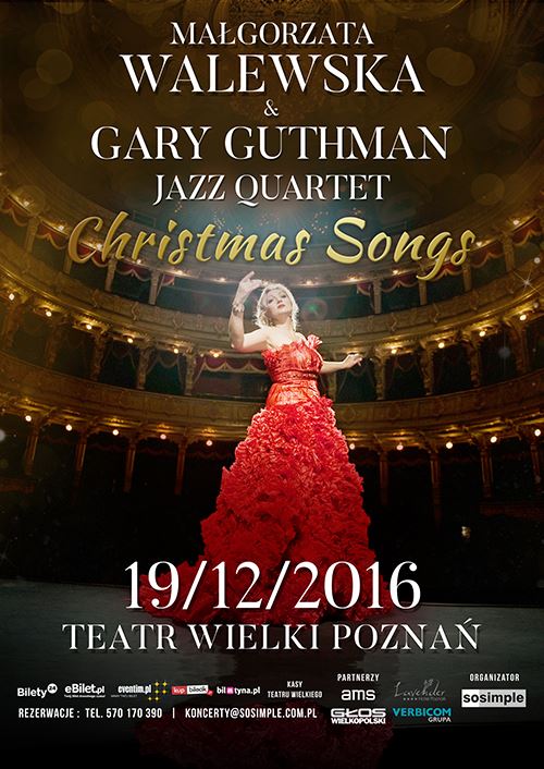 MAŁGORZATA WALEWSKA & GARY GUTHMAN Jazz QUARTET „CHRISTMAS SONGS” MAŁGORZATA WALEWSKA & GARY GUTHMAN Jazz QUARTET „CHRISTMAS SONGS”